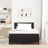 vidaXL Boxspringbett mit Kopfteil Schwarz 120 x 200 cm Samt 3339232 Bild 3