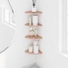 vidaXL Schwebendes Regal mit Regal 4 pcs Rosa 18 x 18 x 2 cm 8004089 Bild 4