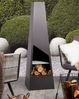 Grill-Feuerstelle YATE Metall Schwarz Bild 3