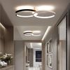 ZMH LED Deckenleuchte Wohnzimmer Deckenlampe Modern - Dimmbar mit Fernbedienung Schlafzimmerlampe 54cm 37W aus Metall Design Wohnzimmerlampe für Schlafzimmer Esszimmer Arbeitszimmer Bild 3