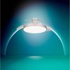 Philips LED Deckenleuchte Atlas 35W DC-Ventilator 28W, einziehbare Rotorblätter, nickel-grau, CCT - über Fernbedienung, Dimmer, Dimmfunktion, Ein-/Ausschalter, Farbsteuerung, Fernbedienung, Infrarot inkl, Memoryfunktion, Ventilatorfunktion, dimmbar übe... Bild 2