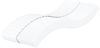 vidaXL Tagesbett mit Matratze Creme 90x200 cm Stoff 3197516 Bild 5