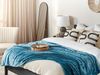 Beliani 'Bayburt' Decke, Polyester blau, 150x200 cm Bild 3