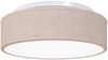 vidaXL Deckenlampe mit Strahlern Taupe 38 x 38 x 13,5 cm Stoff 42001217 Bild 2