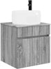 vidaXL Badezimmerschrank-Set 5 pcs Grau Sonoma 50 x 14,5 x 70 cm 3406636 Bild 5
