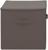 vidaXL Aufbewahrungsbox 2 pcs Grau 60 x 43 x 35 cm Vliesstoff 42024633 Bild 5