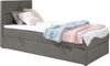 99rooms Larni Boxspringbett Kunstleder MADRYT Beton 90x200 cm Bild 3