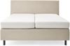 Borata Boxspringbett grün Uni-Stoff 212cm x 218cm x 113cm Bild 2