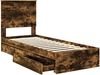 vidaXL Aufbewahrungsbett Geräucherte Eiche 75 x 190 cm Holzwerkstoff 3411261 Bild 5