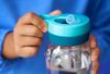 Mepal CAMPUS Trinkflasche mit Trinkhalm 450 ml - Cool Blue Bild 4