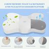 Memory Foam Nackenkissen Orthopädisches Kissen - Ergonomisch & Hautfreundlich Bild 2
