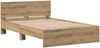 vidaXL Bettrahmen Artisan-Eiche 193 x 125 x 70 cm Holzwerkstoff 3376061 Bild 4