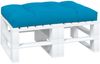 vidaXL Palettenkissen Blau 120x80x12 cm Stoff 360517 Bild 3