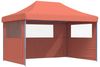 vidaXL Party-Zelt Terrakotta 279 x 410 x 315 cm Oxford-Stoff 42023593 Bild 2