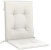 vidaXL Niedriglehner-Auflagen 4 Stk. Melange Creme 100x50x4 cm Stoff 4002452 Bild 5