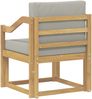 vidaXL 2 Stück Outdoor-Sofagarnitur Polyester Weiß und Hellgrau 3438990 Bild 5