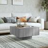 Couchtisch, Sofatisch Grau Sonoma 60x60x31,5 cm Holzwerkstoff Bild 3