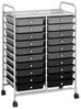 COSTWAY Rollwagen, mit 20 stapelbaren Schubladen & Metallrahmen, 63x39x88cm Bild 4