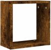 vidaXL Würfelregale 4 Stk. Räuchereiche 30x15x30 cm 815880 Bild 5