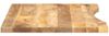 vidaXL Schreibtischplatte mit Aussparung 100x50x2,5cm Massivholz Mango 370194 Bild 4