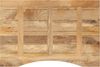 vidaXL Schreibtischplatte mit Aussparung 100x50x2,5cm Massivholz Mango 370194 Bild 5