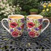 MamboCat Becher MamboCat Anouk 6er Set Kaffeebecher 300ml Porzellan Blumen bunt floral, Porzellan Bild 2