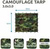 yourGEAR Sonnensegel yourGEAR Bushcraft Tarp 3x3 - Regendach Sonnensegel Unterstand 5000mm Bild 2
