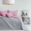 AmeliaHome Tagesdecke rosa grau 170x270 Bettüberwürf zweiseitig Ultrasonic Steppung Polyester Softa Bild 2