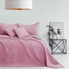AmeliaHome Tagesdecke rosa grau 170x270 Bettüberwürf zweiseitig Ultrasonic Steppung Polyester Softa Bild 5