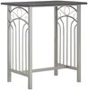 vidaXL 3-tlg. Bar-Set Holz und Stahl Schwarz 284396 Bild 2