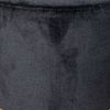 Bronx71 Hocker Myles Stoff rund schwarz Bild 4