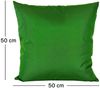 JACK Dekokissen 50x50 cm Outdoor Lounge Kissen inkl. XXL Füllung Sitzkissen, starke Füllung, Robust, Strapazierfähig, Wasserabweisend, Innen&Außen Bild 3
