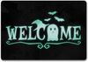 speecheese Fußmatte Welcome Fußmatte in 35x50 cm ohne Rand für Halloween mit Geist Bild 3