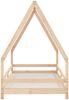 vidaXL Kinderbett 90x190 cm Massivholz Kiefer 834492 Bild 4
