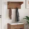 vidaXL Wandgarderobe SANDNES 87x30x42 cm Massivholz Kiefer 4010473 Bild 3
