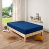 Traumschlaf Spannbettlaken, Frottee Stretch, blau, 90x200 - 100x200 cm Bild 5