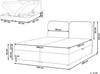 Boxspringbett mit Stauraum CHANCELLOR Stoff Hellbeige 180 x 200 cm Bild 2