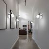 2er Set LED Wandleuchte, chrom, Alabaster Optik L 15,5 cm Bild 2
