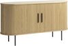 Sideboard >Nerja< in Eiche furniert - 140x76x45 (BxHxT) Bild 2