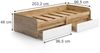 Kinderbett Clario Weiß/Artisan 90x200 cm ohne Matratze Vicco Bild 2