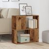 vidaXL Bücherregal Altholz-Optik 60x24x63 cm Holzwerkstoff 856728 Bild 3