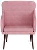 vidaXL Sessel Rosa 63x76x80 cm Samt 351439 Bild 3
