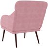 vidaXL Sessel Rosa 63x76x80 cm Samt 351439 Bild 5