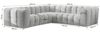 Ecksofa Designersofa SOLVIE XS in Stoff Tiffani Honiggelb Seite Universal Bild 2