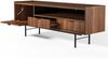 AX LIVING Nordiva Lowboard 150 cm Warmia Walnut Holz TV Möbel Modern Bild 5