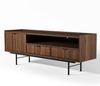 AX LIVING Nordiva Lowboard 150 cm Warmia Walnut Holz TV Möbel Modern Bild 4