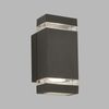 LED Wandleuchte, Aluminium, Schwarz, H 23,5 cm Bild 2