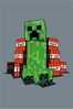 Minecraft \" TNT \" Fleecedecke Kuscheldecke 100x150 cm Bild 3