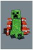 Minecraft \" TNT \" Fleecedecke Kuscheldecke 100x150 cm Bild 4