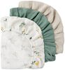 FOUORTUNATE-BEE Spannbettlaken 3er-Pack Spannbettlaken, (3 Stück), Geeignet für Kinderwagen, Stubenwagen & Kinderbett Bild 2